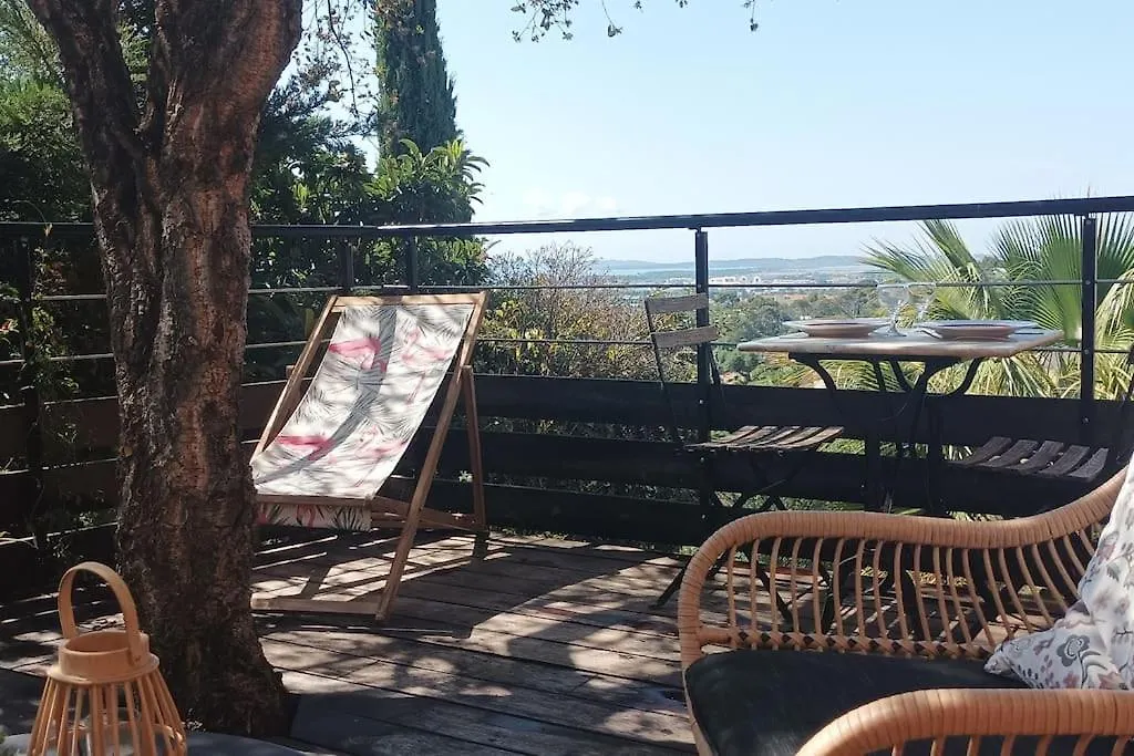 T2 Terrasse Arboree Vue Mer Hyères Daire